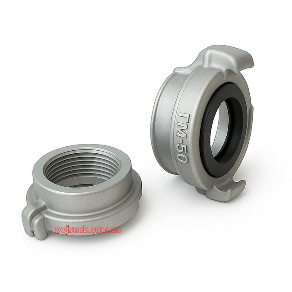 Головки ГМ напірні з'єднувальні муфтові