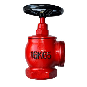 Вентиль пожежний чавунний кутовий ДУ-65
