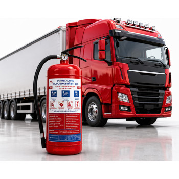 Вогнегасники для вантажного автотранспорту